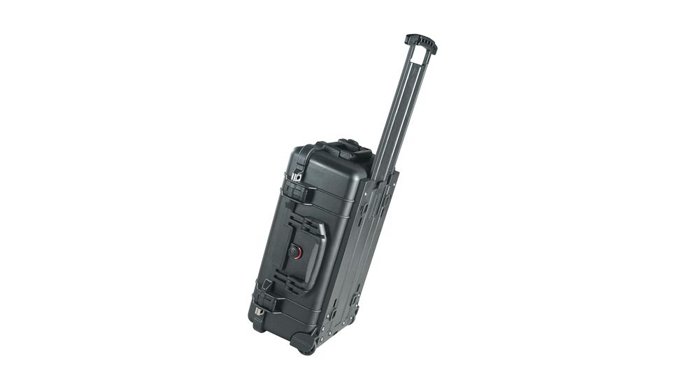 Pelican 1510 Carry On 22x13x9in Wheeled Protector Case, Orange w/ Foam 1510-000-150