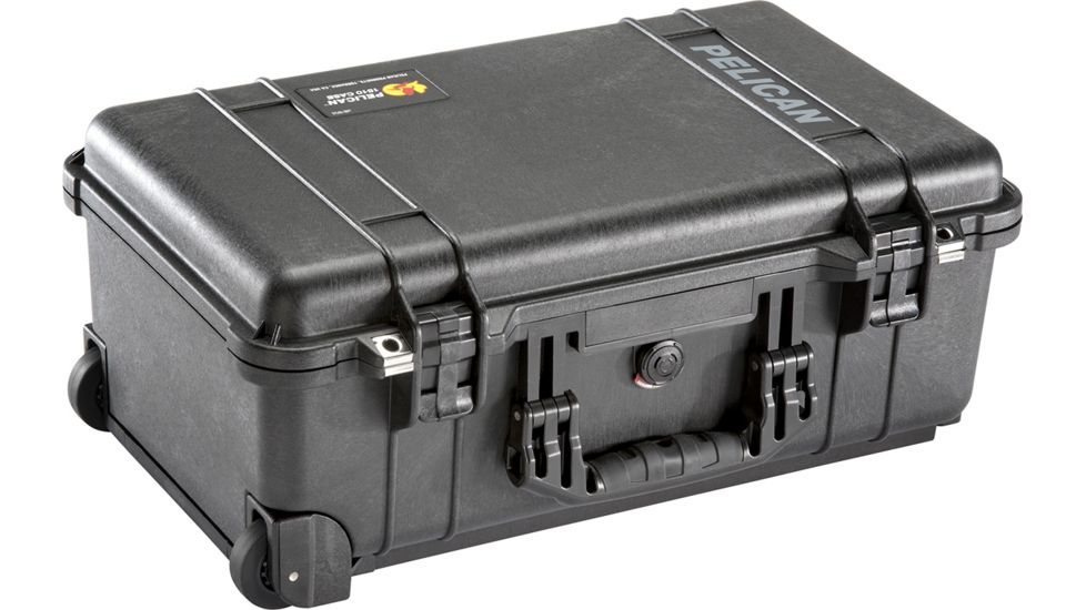 Pelican 1510LOC Carry On Protector Case with Laptop Sleeve and Accessories Case, Black