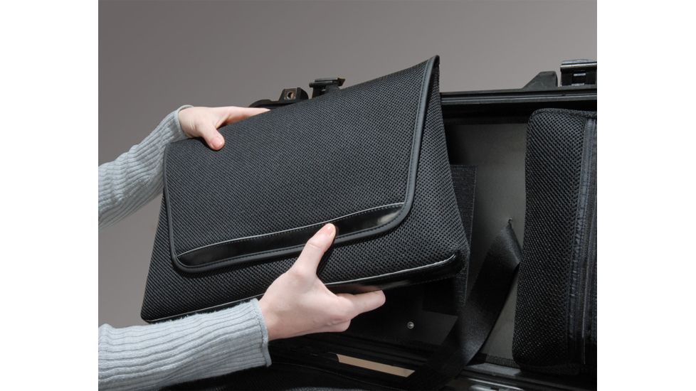 Pelican 1510LOC Carry On Protector Case with Laptop Sleeve and Accessories Case, Black