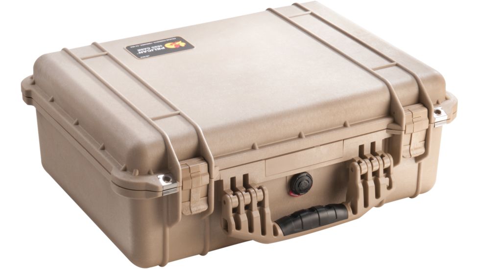 Pelican 1520 Protector 19x15x7in Watertight Carrying Case, Desert Tan, No Foam