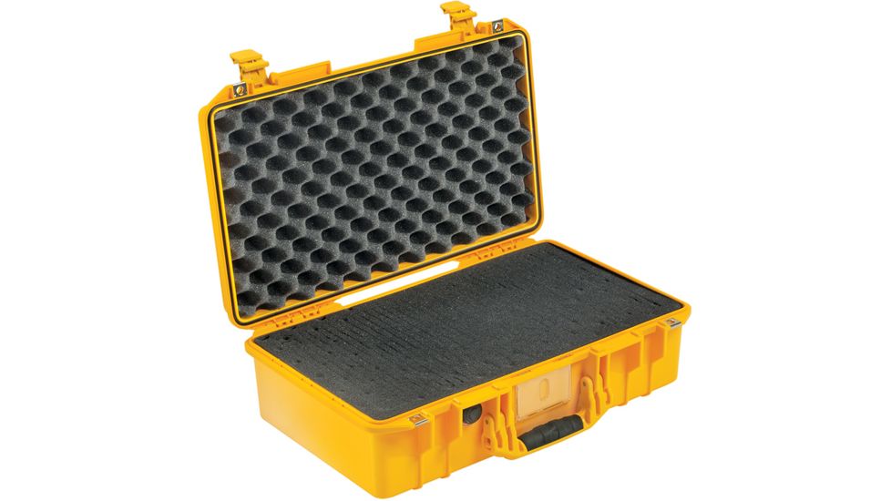 Pelican 1525 Air Protector Case, with Foam, Yellow, 015250-0000-240