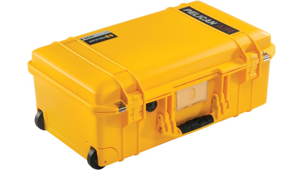 Pelican 1535 Air Protector Case, no Foam, Yellow, 015350-0011-240