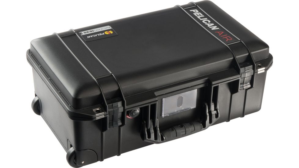 Pelican 1535 Air Protector Case, with 5 Piece Foam Set, Black, 015350-4000-000