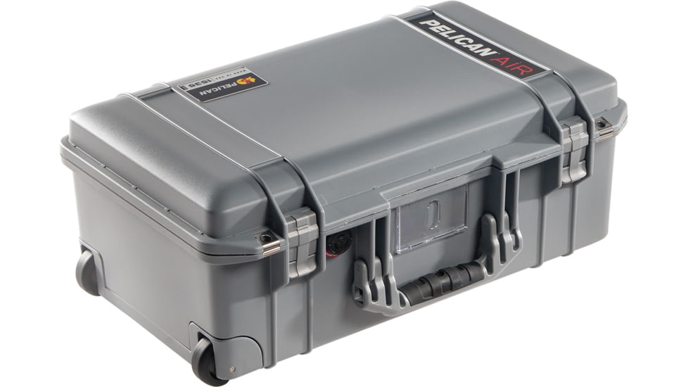 Pelican 1535 Air Protector Case, with Foam, Silver, 015350-0001-180