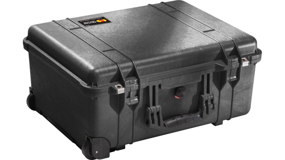 Pelican 1560 Laptop Overnight Case, Liner and Padded Dividers, Black 1560-007-110