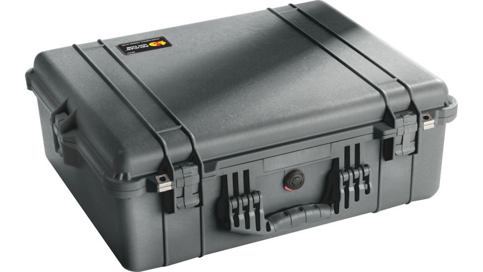 Pelican 1600 Protector Pressurized 24x19x8in Case, Black w/Foam