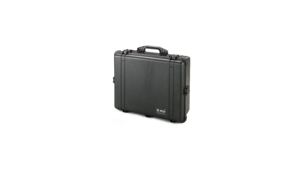 Pelican 1600 Protector Pressurized 24x19x8in Case, Black, No Foam