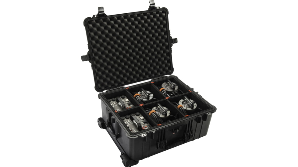 Pelican 1610TP Protector Case Lighting Insert, Black, 016100-0050-110