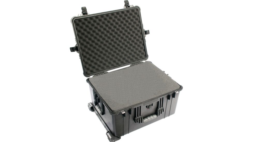 Pelican 1620 Protector 24x19x13in Transport Case w/Wheels, Black, Foam 1620-020-110