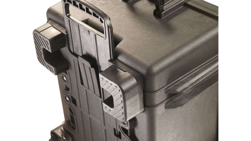 Pelican 1620M Case,Mobility Version,21.48x16.42x12.54in w/Liner,No Foam,Black 016200-0019-110