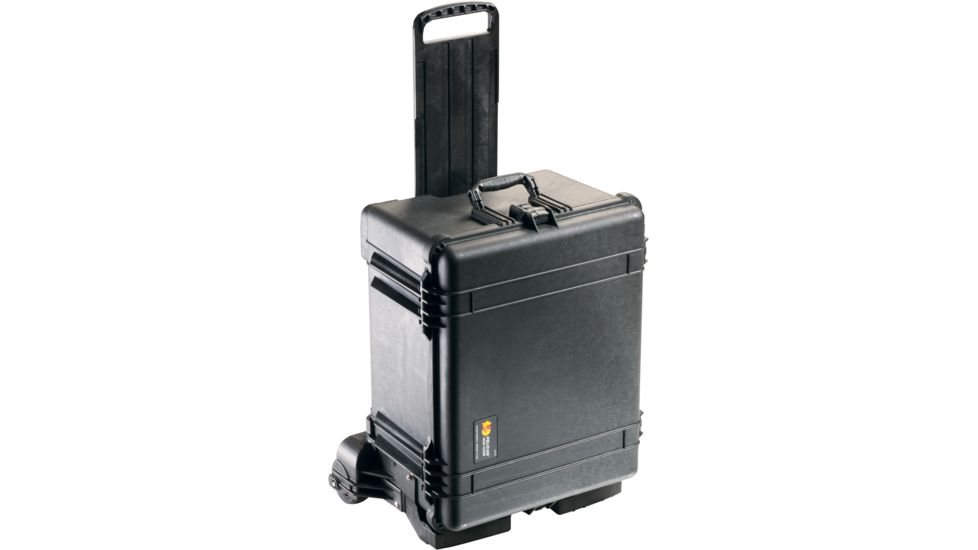 Pelican 1620M Case,Mobility Version,21.48x16.42x12.54in w/Liner,No Foam,Black 016200-0019-110