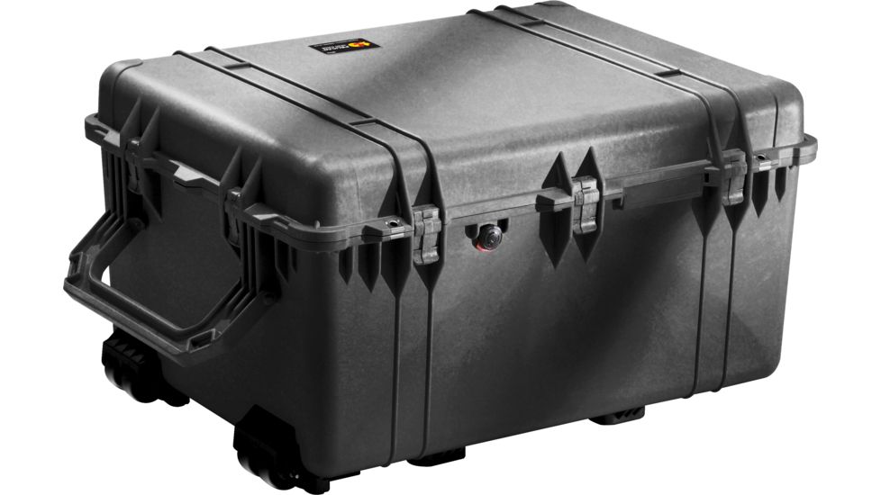 Pelican 1630 Protector Large Watertight 31x24x17in Case, Black w/ Wheels, Foam 1630-000-110