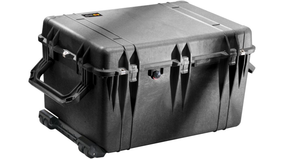 Pelican 1660 Large Protector Watertight Hard Case, Black w/ Liner &amp; Foam 1660-020-110
