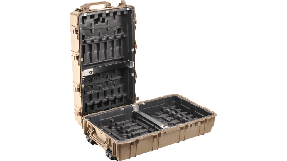 Pelican 1780T Transport Watertight Case, w/ Hard Liner &amp; No Foam, Desert Tan 1780-007-190
