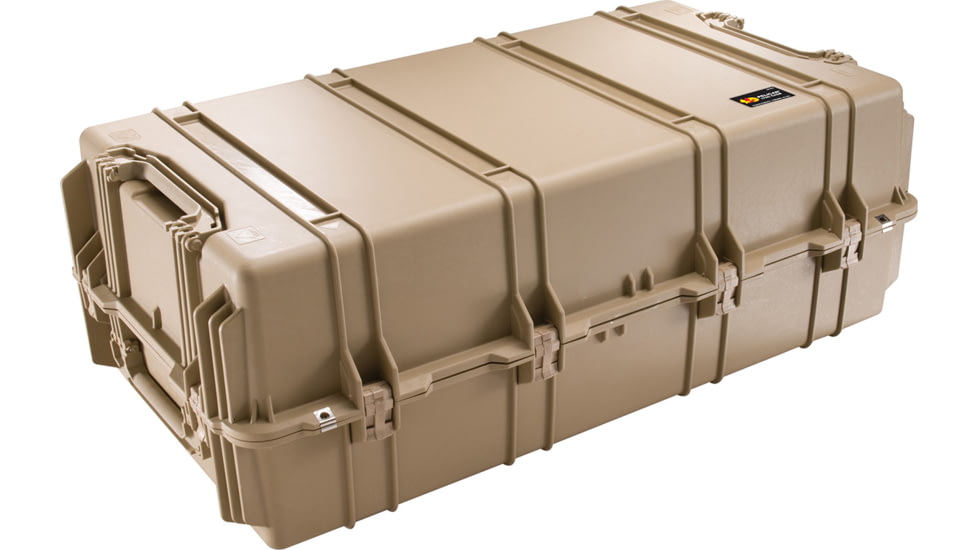 Pelican 1780T Transport Watertight Case w/ No Liner &amp; No Foam, Desert Tan 1780-101-190