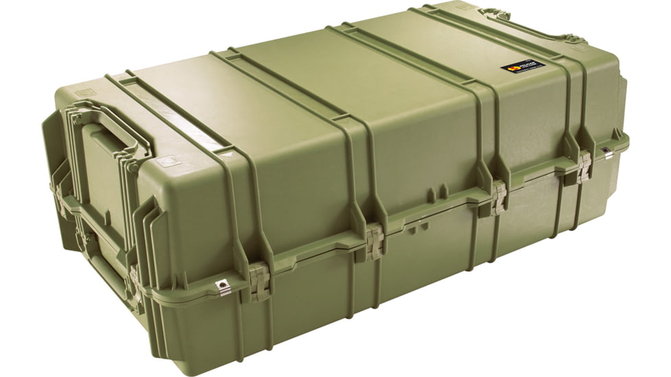 Pelican 1780T Transport Watertight Case w/ No Liner &amp; No Foam, OD Green 1780-101-130