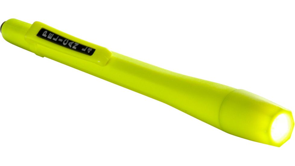Pelican 1830 L4 LED 8 Lumens Flashlight w/AAA Batteries, Yellow, Carded