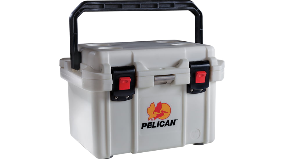 Pelican 20 Qt. Polyethylene Elite Cooler, Marine White 32-20Q-MC-WHT