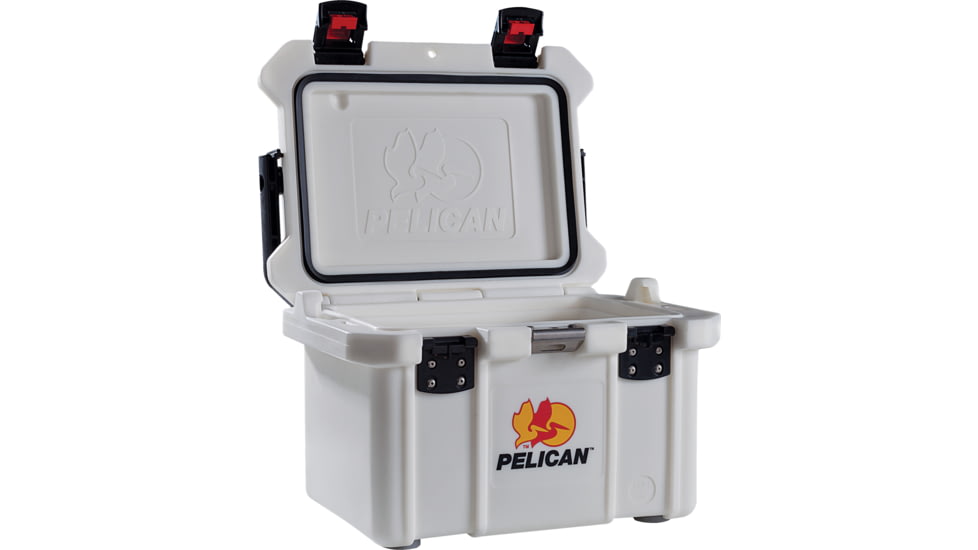 Pelican 20 Qt. Polyethylene Elite Cooler, Marine White 32-20Q-MC-WHT