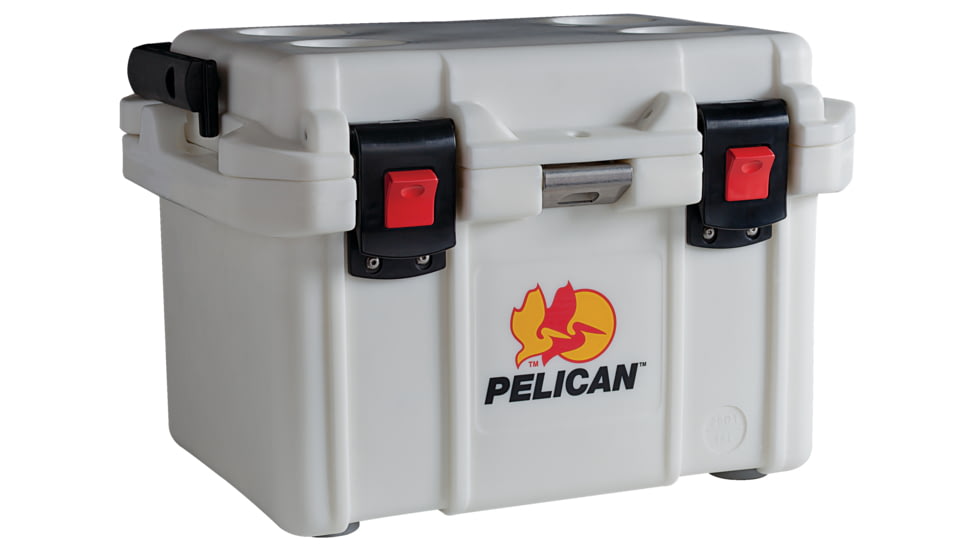 Pelican 20 Qt. Polyethylene Elite Cooler, Marine White 32-20Q-MC-WHT