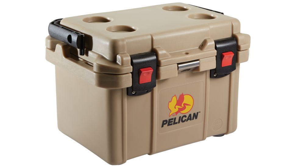 Pelican 20 Qt. Polyethylene Elite Cooler, Outdoor Tan 32-20Q-OC-TAN