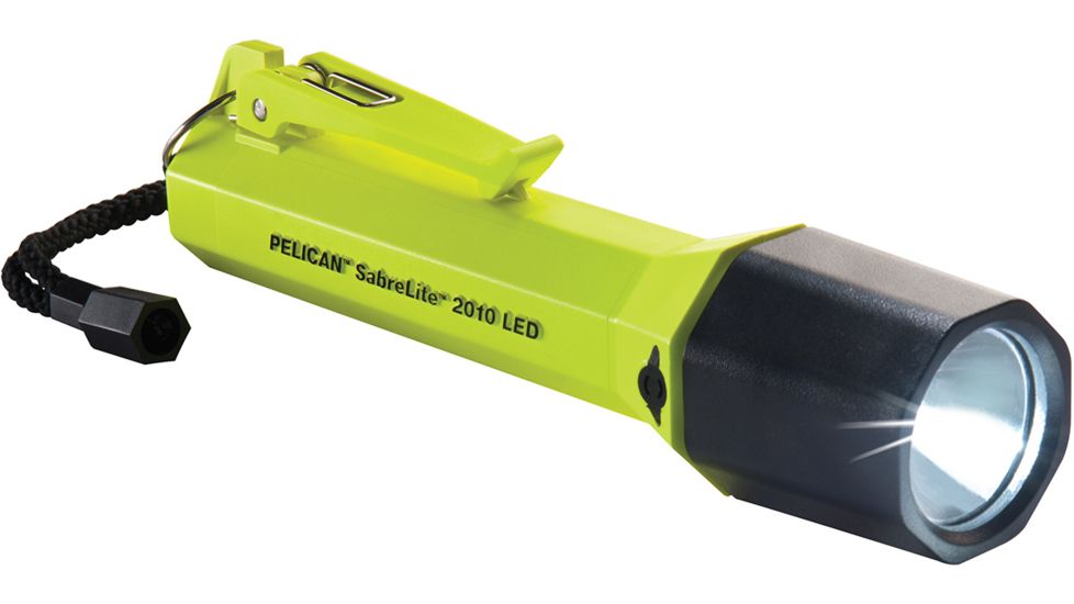 Pelican 2010 Sabrelite Recoil Led Flashlight, Yellow, 2010-014-245