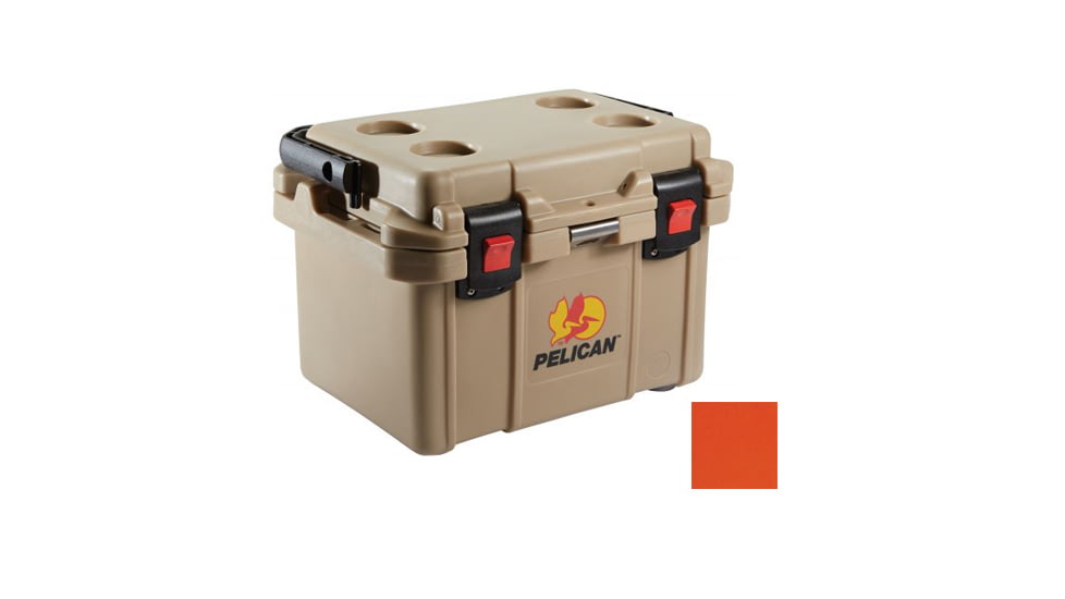 Pelican 20Qt Elite Cooler,14.75x10x8.75in,Orange 32-20Q-CC-ORG