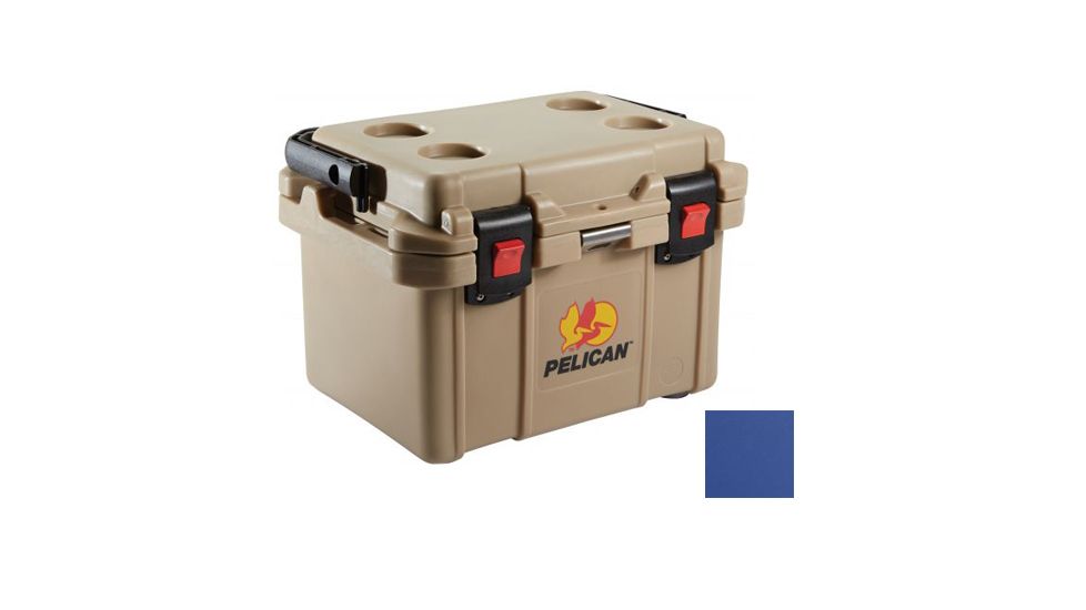 Pelican 20Qt Elite Cooler,14.75x10x8.75in,Dark Blue 32-20Q-CC-DKBLU