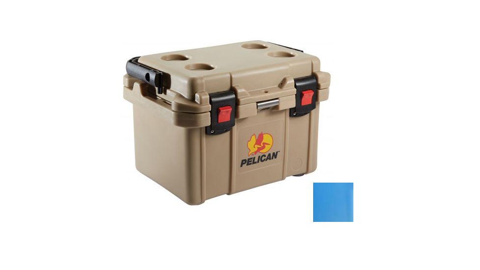 Pelican 20Qt Elite Cooler,14.75x10x8.75in,Light Blue 32-20Q-CC-LTBLU