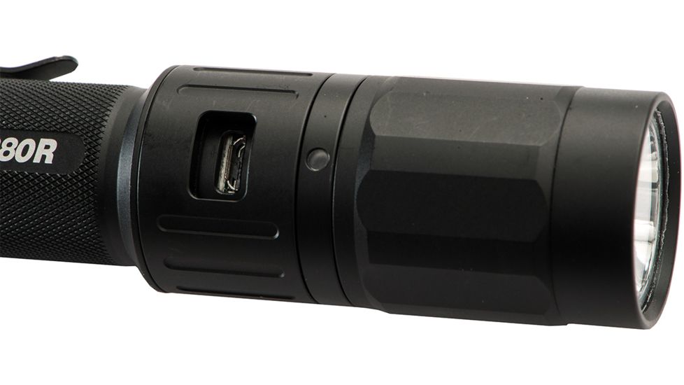 Pelican 2380R Tactical Flashlight, 305 Lumens, Black 02380R-0000-110
