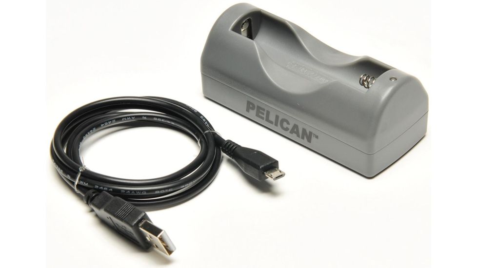 Pelican 2388-Tactical Flashlight USB Charger, 02380R-3030-000