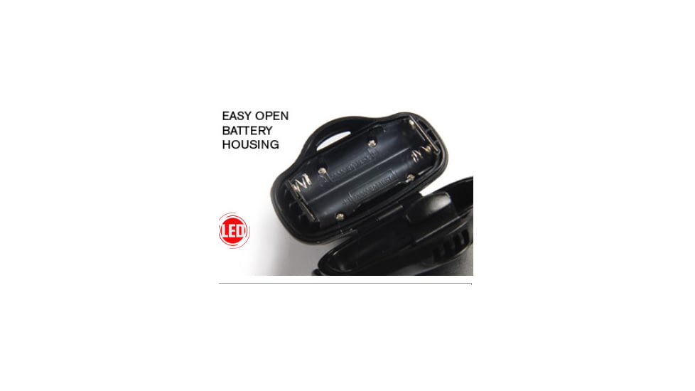 Pelican 2710 LED Headlight, Battery Compartment 027100-0100-110