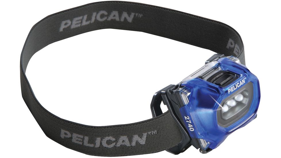 Pelican 2740C, Headlamp, Gen 2, Transparent Blue, 027400-0101-120