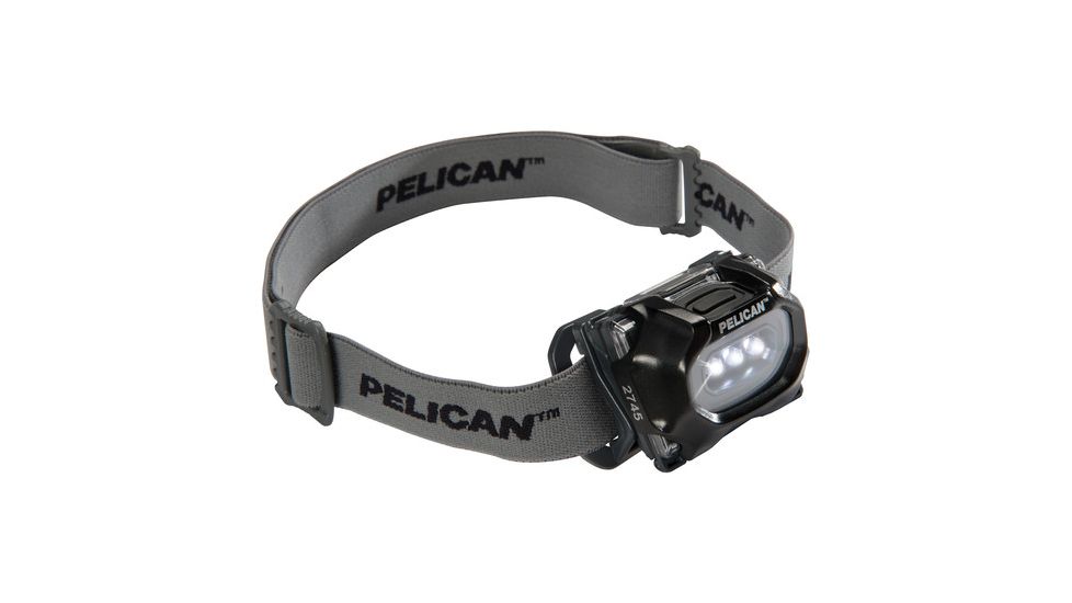 Pelican 2745C IECx 33 Lum./17 Lum. Headlight, Black 027450-0100-110