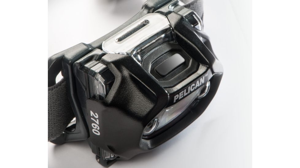Pelican 2760C 204 Lumen Headlamp, Black, 027600-0102-110