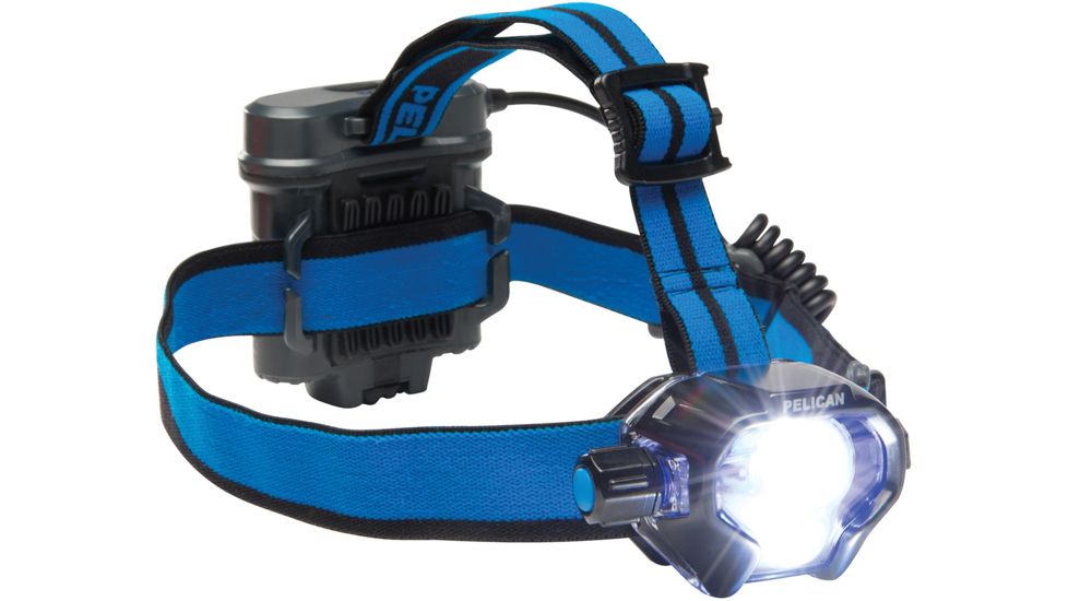 Pelican 2780 LED Headlamp, 430 Lumens, Black, 027800-0000-110