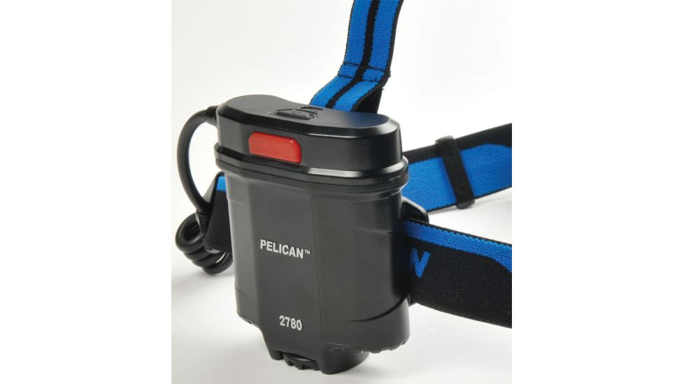 Pelican 2780 LED Headlamp, 430 Lumens, Black, 027800-0000-110