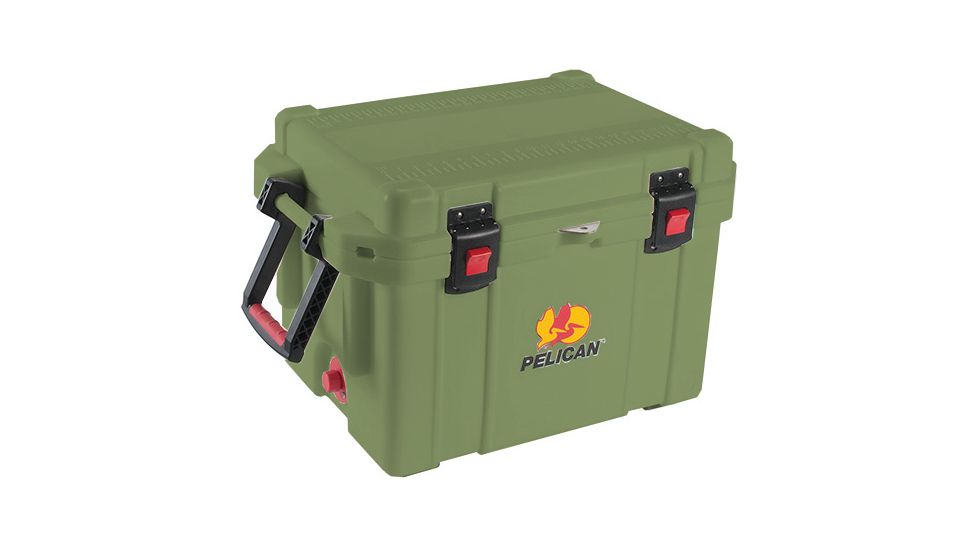 Pelican 35Qt Elite Cooler,15.75x12x11.5in,Olive Drab 32-35Q-CC-OD