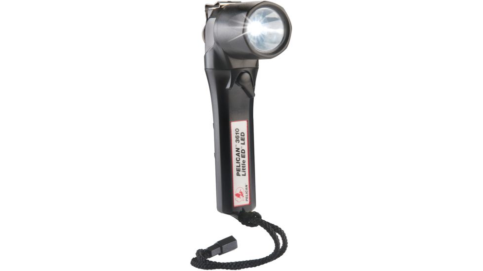 Pelican 3610 Black Little Ed LED Flashlight, 35mml, iec/etl, 3610-014-110
