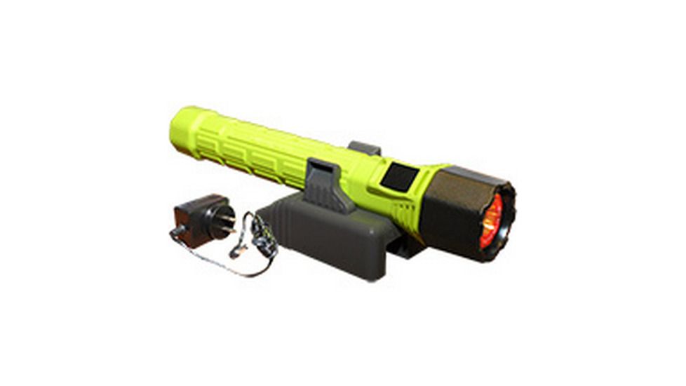 Pelican 3765 4AA LED Rechargeable Flashlight,172 Lumens,Yellow