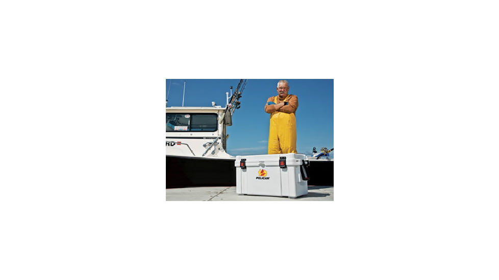 Pelican 45 Quart White Cooler, In Use 32-45Q-MC-WHT