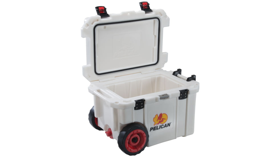 Pelican 45QW Elite Wheeled Cooler,19x12x12in,Marine White 32-45QW-MC-WHT