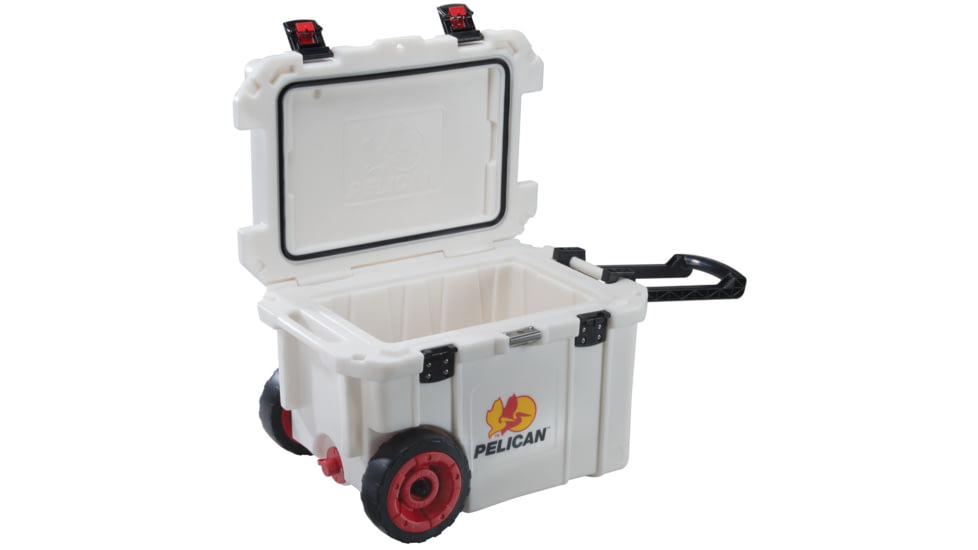 Pelican 45QW Elite Wheeled Cooler,19x12x12in,Marine White 32-45QW-MC-WHT