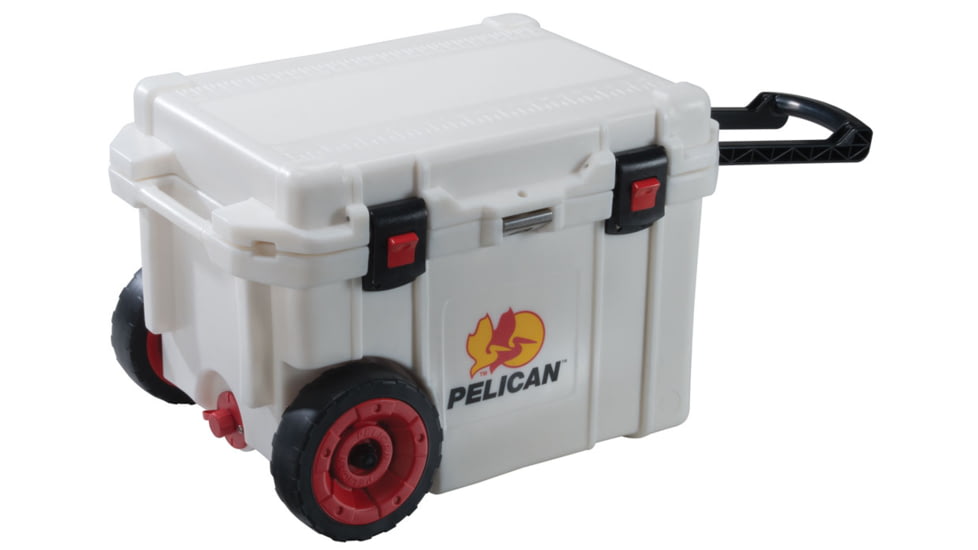 Pelican 45QW Elite Wheeled Cooler,19x12x12in,Marine White 32-45QW-MC-WHT