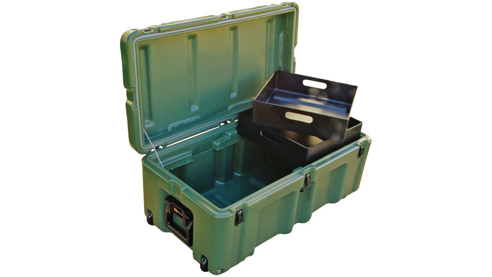 Pelican 472-FTLK-1 Footlocker,29x14x12in,Black 472FTLK1032