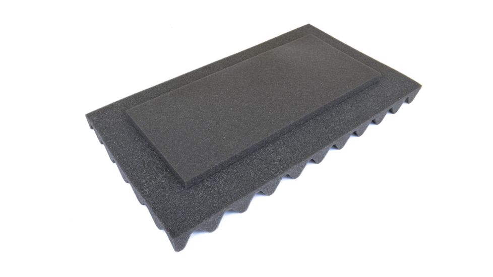 Pelican 5 Piece Replacement Foam Set for 1535 Case, Black, 015350-4000-000