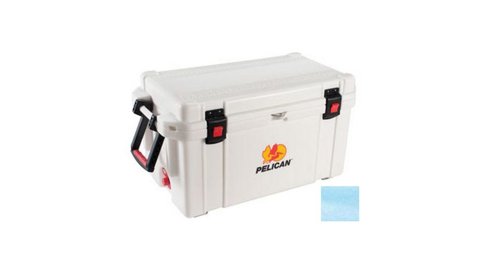 Pelican 65Qt Elite Cooler,26.5x12x12.5in,Light Blue 32-65Q-CC-LTBLU