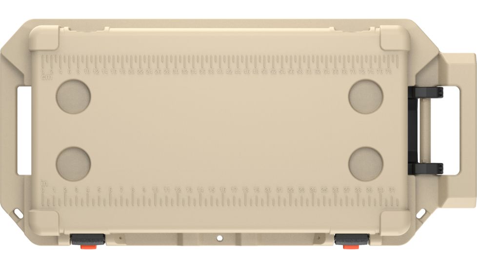 Pelican 80QW Wheeled Tailgate Cooler, Tan, 80 QT, 80QW-2-TAN
