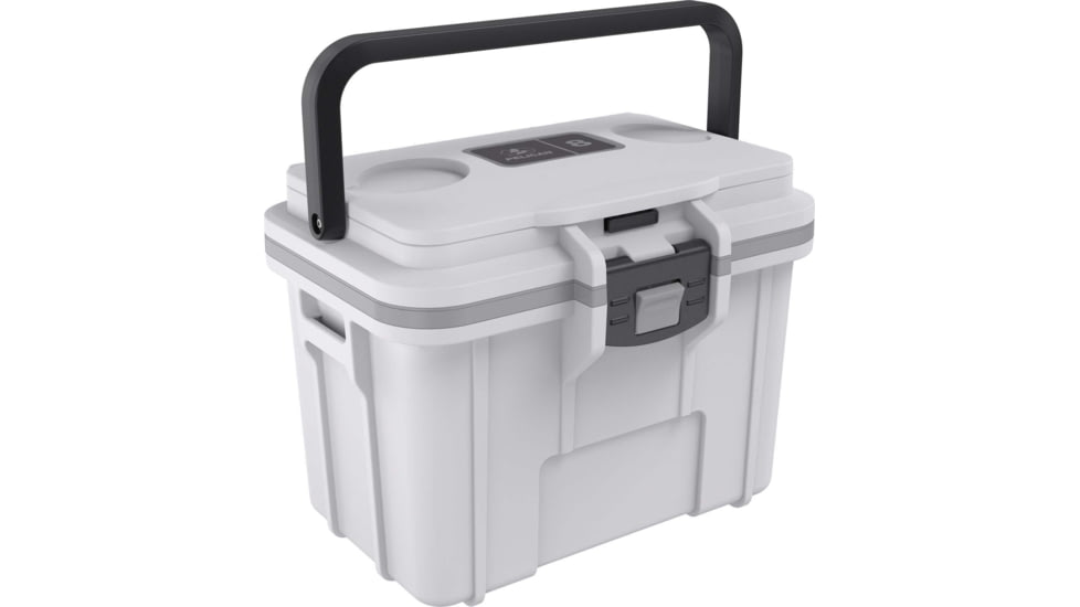 Pelican 8QT Personal Cooler, Dark White/Gray, 8Q1WHTGRY