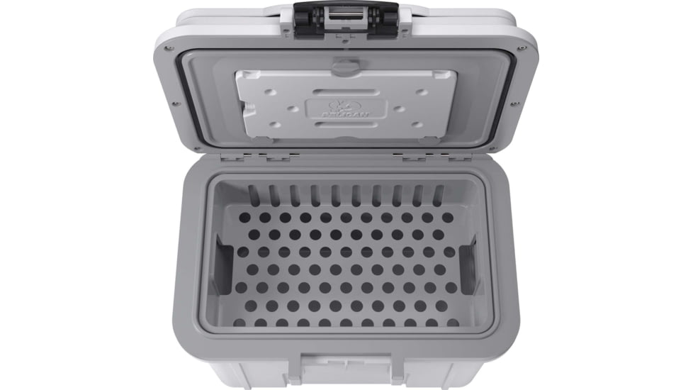 Pelican 8QT Personal Cooler, Dark White/Gray, 8Q1WHTGRY